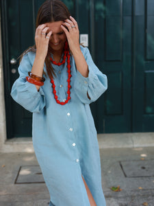 Vestido FRUFRU azul