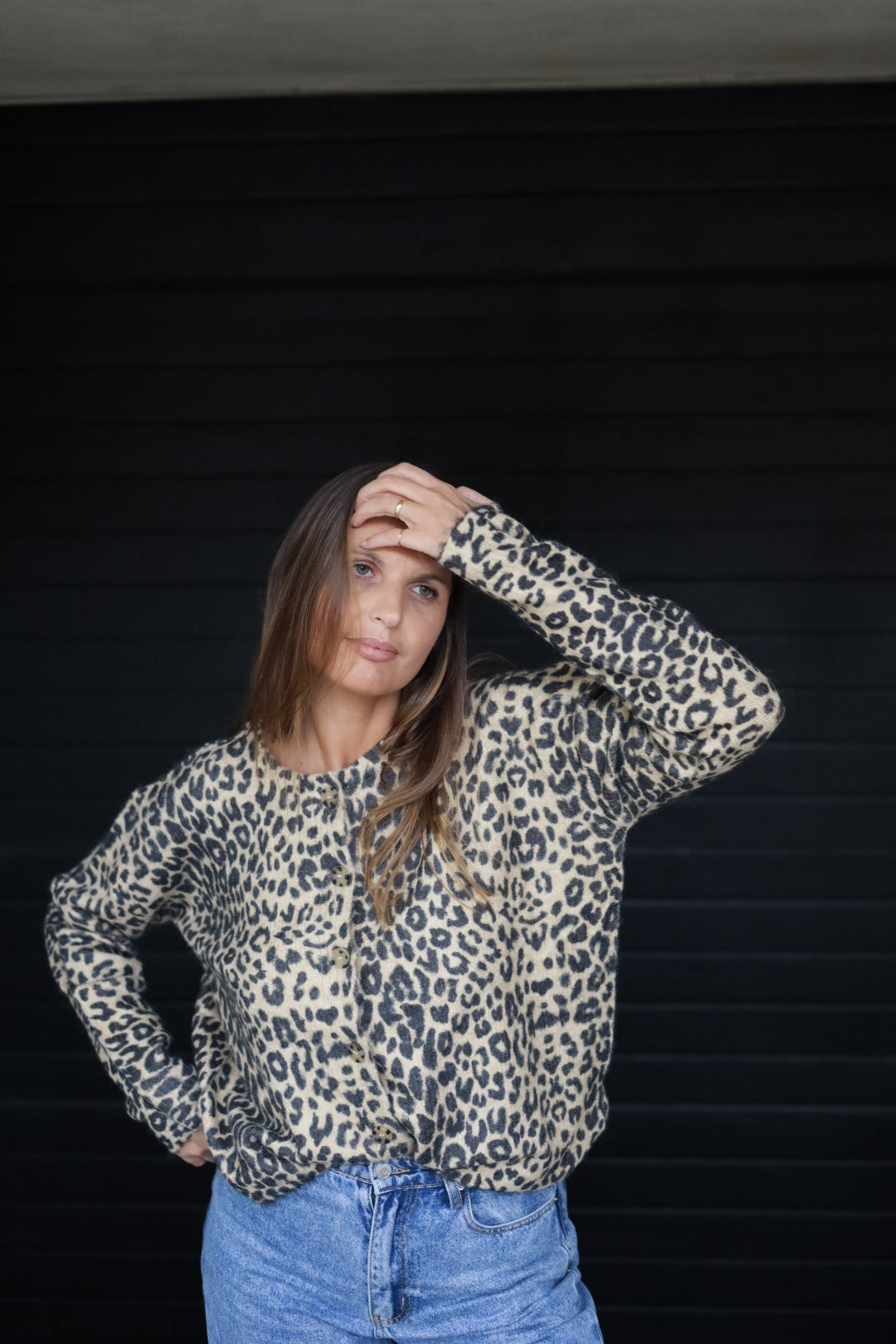 Cardigan ANIMAL PRINT