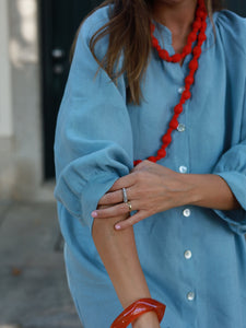 Vestido FRUFRU azul