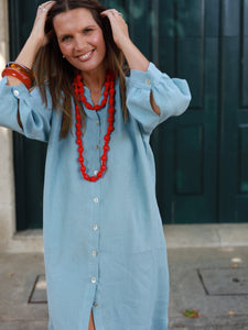 Vestido FRUFRU azul