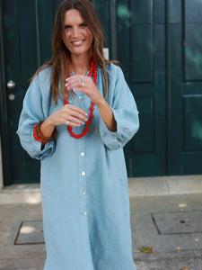Vestido FRUFRU azul