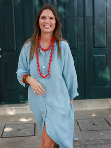 Vestido FRUFRU azul