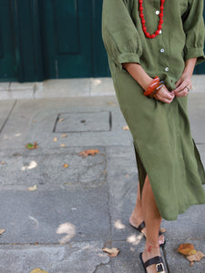 Vestido FRUFRU verde