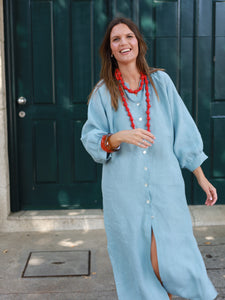 Vestido FRUFRU azul