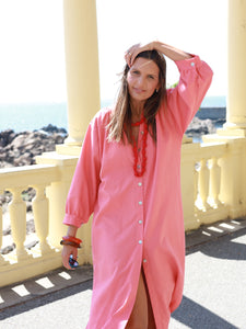 Vestido FRUFRU coral