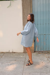 Vestido FRIDA studio azul
