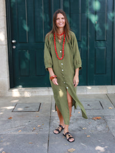 Vestido FRUFRU verde