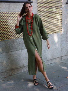 Vestido FRUFRU verde