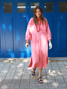 Vestido FRUFRU coral